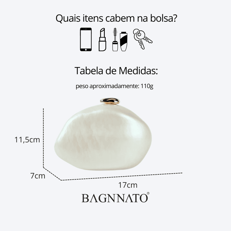 Bolsa em Acrílico Feminina Lila