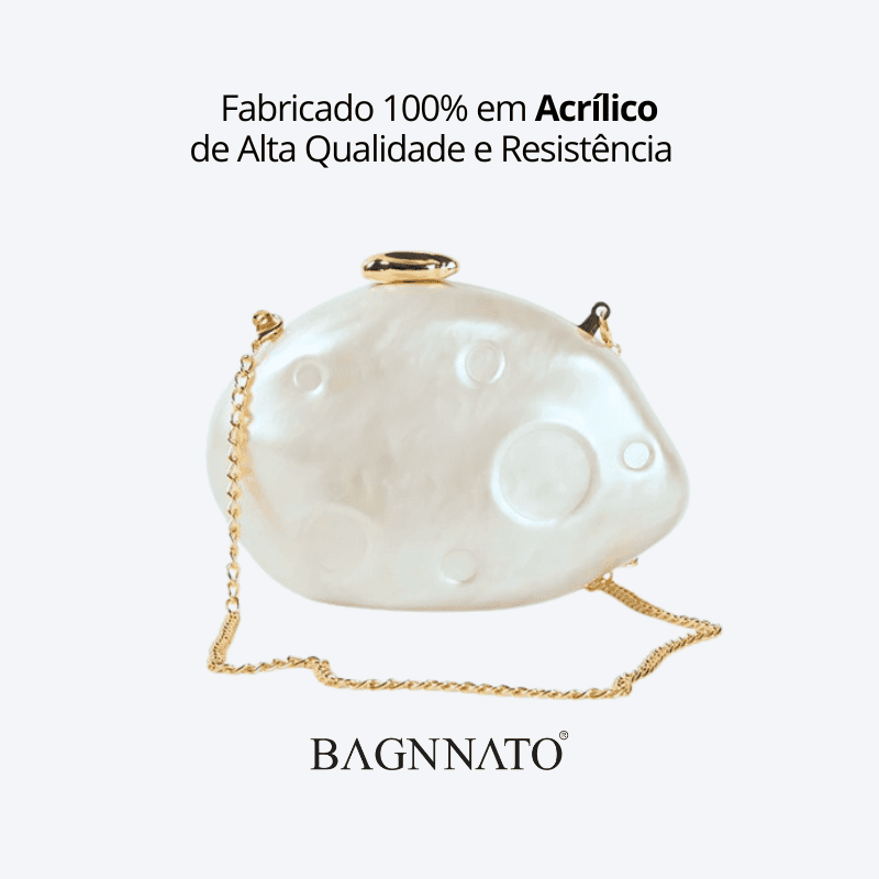 Bolsa em Acrílico Feminina Lila